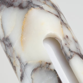 Cylindrical Bulgari Marble Pendant Lamp