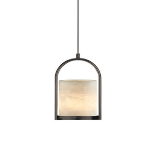 Marble Cylinder Pendant Light