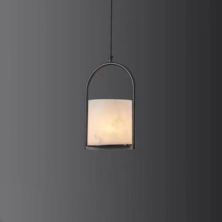 Marble Cylinder Pendant Light