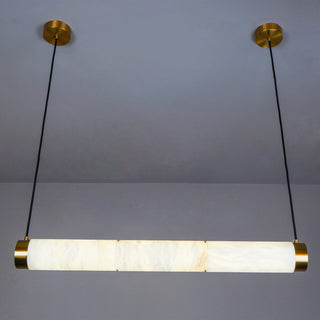 Marble Strip Pendant Lights. Tube Light Marble Strip Pendant Lights. Marble Tube Pendant Large. Marble bar pendant Lights.