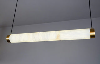 Marble Strip Pendant Lights. Tube Light Marble Strip Pendant Lights. Marble Tube Pendant Large. Marble bar pendant Lights.