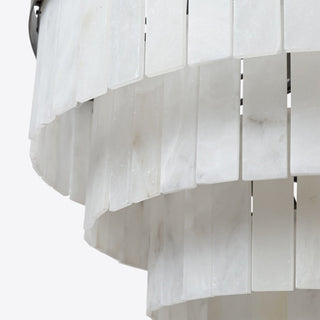 Alabaster Tiered Chandelier
