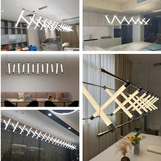 Maza Long Linear Chandelier