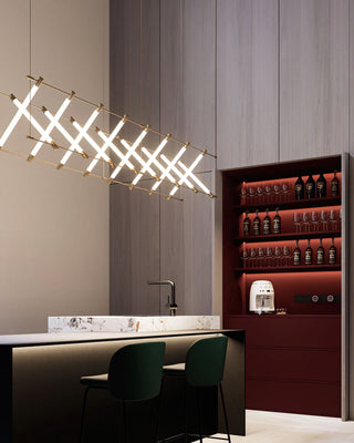 Maza Long Linear Chandelier