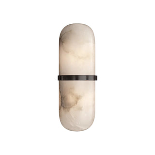 Melange Pill Form alabaster sconce Melange Pill Form Sconce pill sconce melange 10" elongated sconce melange elongated sconce sconces