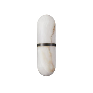 Melange Pill Form alabaster sconce Melange Pill Form Sconce pill sconce melange 10" elongated sconce melange elongated sconce sconces