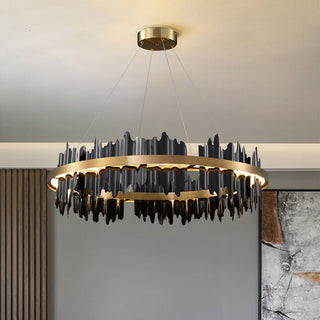 Midnight Shadow Chandelier