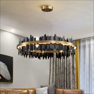 Midnight Shadow Chandelier