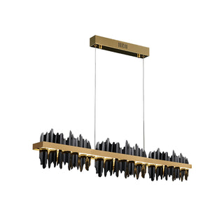 Midnight Shadow Linear Chandelier