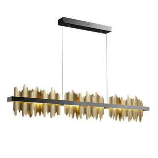 Midnight Shadow Linear Chandelier