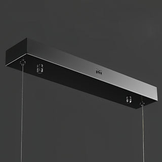 Midnight Shadow Linear Chandelier