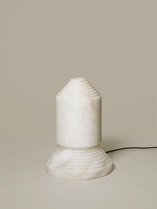 Modern Alabaster Babel Table Lamp