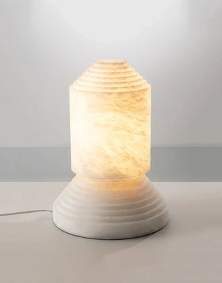 Modern Alabaster Babel Table Lamp