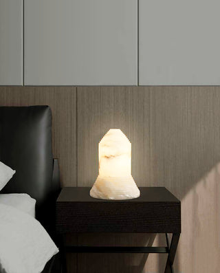 Modern Alabaster Babel Table Lamp