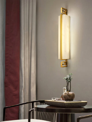 Modern Alabaster Copper Wall Lamp