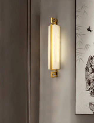 Modern Alabaster Copper Wall Lamp