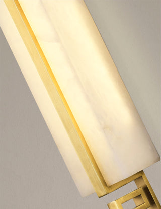 Modern Alabaster Copper Wall Lamp