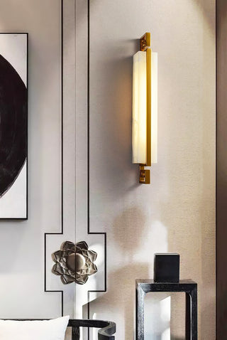 Modern Alabaster Copper Wall Lamp