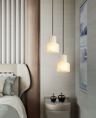 Modern Alabaster Millson Pendnat Light