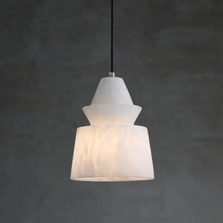 Modern Alabaster Pendant Light