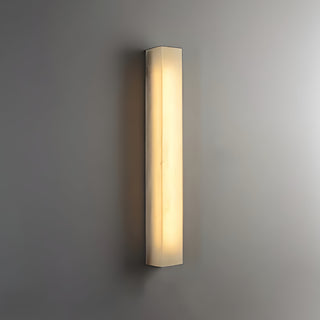 Modern Alabaster Rectangle Wall Sconce