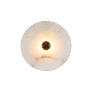 Modern Alabaster Round Wall Lamp