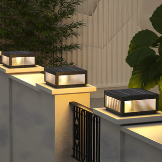 Modern Birillo Glass Garden Outdoor Light