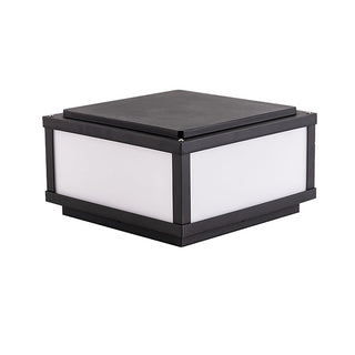 Modern Black Anvia Outdoor Post Light