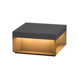 Modern Black Square Box Outdoor Light