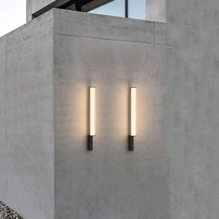 Modern Curved Zenith Arc Outdoor Wall Sconce