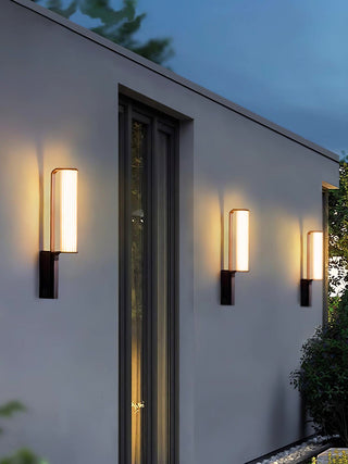 Modern Curved Zenith Arc Outdoor Wall Sconce