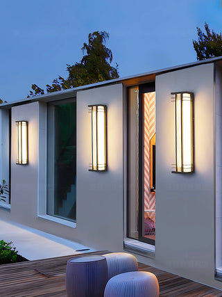 Modern Double Axis Outdoor Wall Lamp