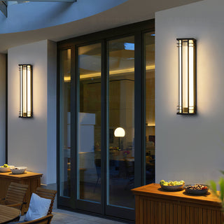 Modern Double Axis Outdoor Wall Lamp