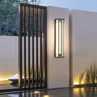 Modern Double Axis Outdoor Wall Lamp