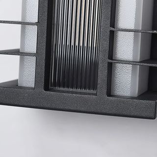 Double Axis Long Outdoor Wall Lamp