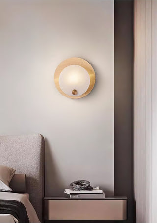 Modern Harlan Alabaster Wall Light