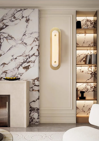 Modern Harlan Alabaster Wall Light