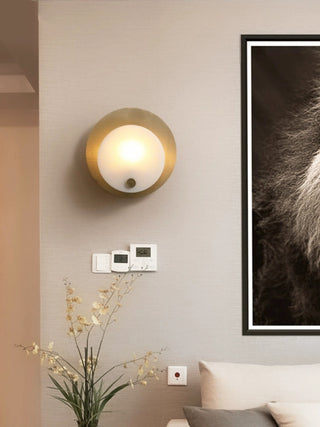 Modern Harlan Alabaster Wall Light