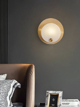 Modern Harlan Alabaster Wall Light