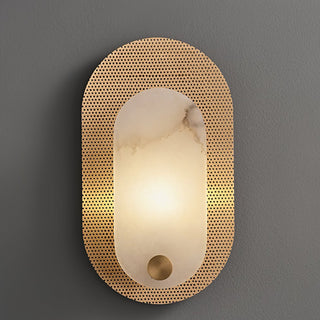 Modern Harlan Alabaster Wall Light