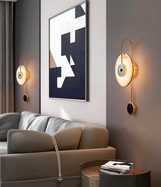 Modern Kandy Alabaster Wall Lamp