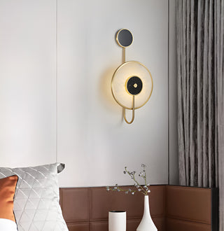 Modern Kandy Alabaster Wall Lamp