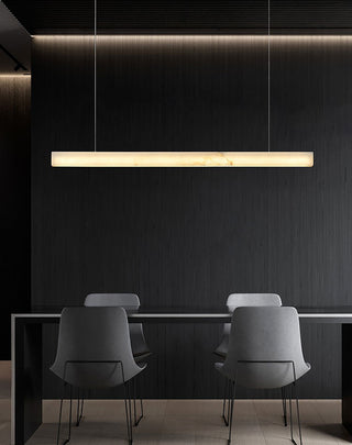 Modern Linear Alabaster Pendant Light