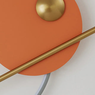 Double Circle Linear Wall Light