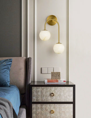 Modern Luxury Pietro Alabaster Wall Lamp