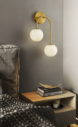 Modern Luxury Pietro Alabaster Wall Lamp