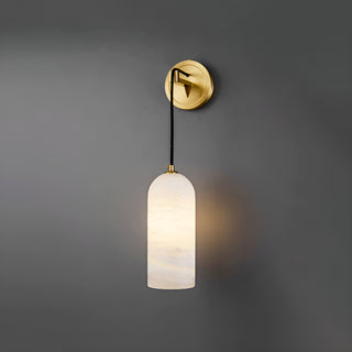 Modern Petra Alabaster Wall Sconce