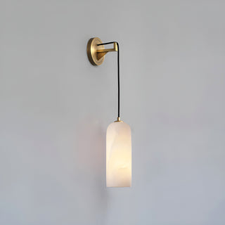 Modern Petra Alabaster Wall Sconce