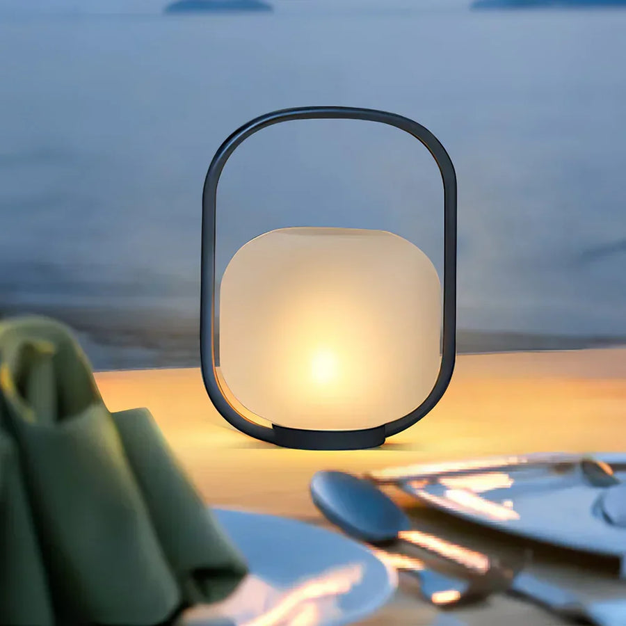 Modern Portable Lantern Outdoor Table Lamp