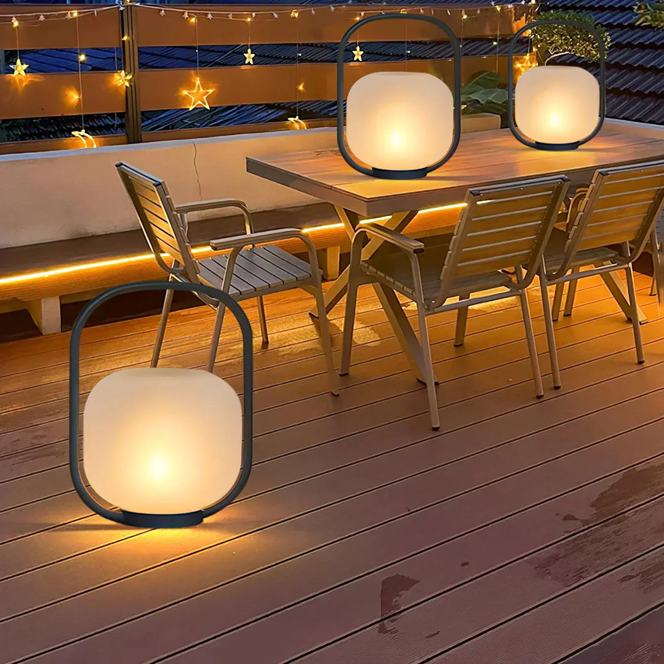 Modern Outside Table Lamps Outdoor Solar Lamps For Patio